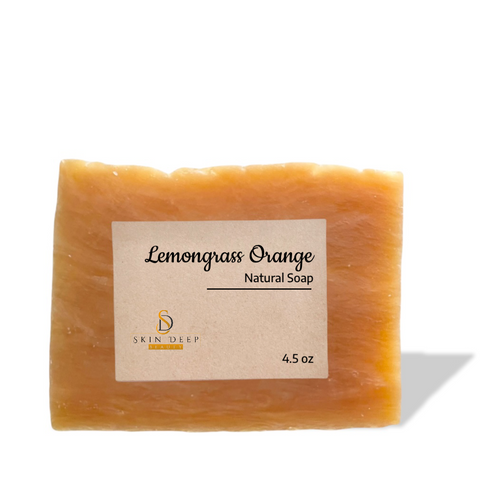 Lemongrass Orange Natural Soap (4.5 oz.)